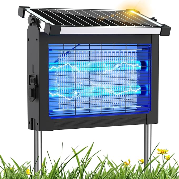 Lámpara antimosquitos solar